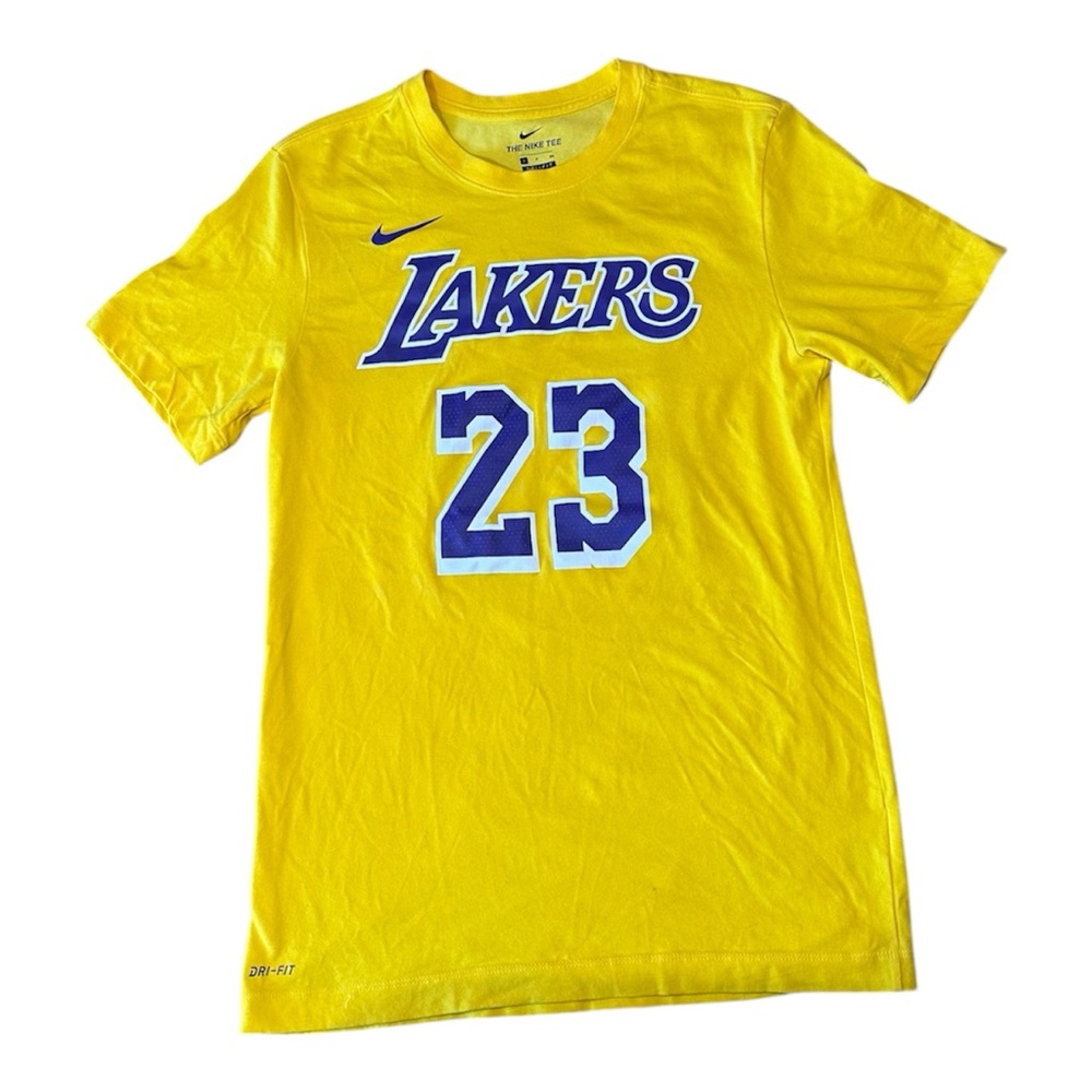 Nike Yellow Lakers Tee LeBron James
